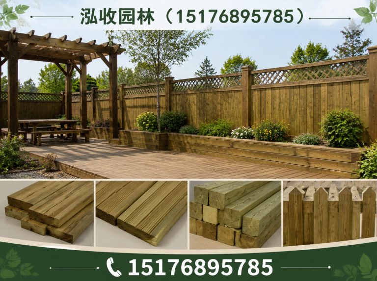 佛山防腐木凉亭展示图